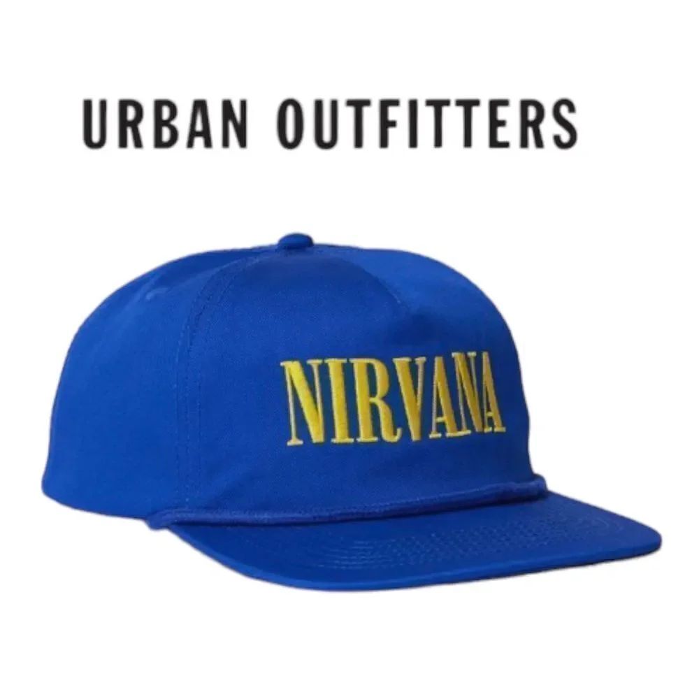 Nirvana UO Urban Outfitters Blue Rope Baseball Cap Hat NEW